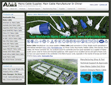 Tablet Screenshot of mainscable.com